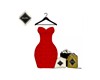 VINI DRESS RED RLL