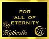 FOR ALL OF ETERNITY