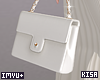 K|Beige Chain Purse