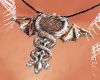Entwined Dragon Necklace
