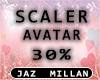 ! - 30 % - Avatar Scaler