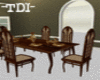 ::D.Wood Dinner Table::