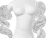 White fur Boa Layer