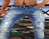 worn hard sexy jeans