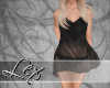 LEX summer dress black