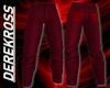 RED ON RED SKINNY JEANS