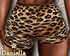 D| Leopard Couple Shorts