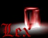 LEX - red light cube