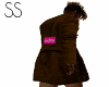 Trendy Brown Peacoat