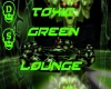 Toxic green lounge