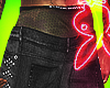 Ch Baggy Waxed Jeans