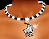 white polo necklace