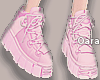 R. Rock Boot - Pink M