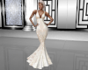 Creamy Fishtail Gown