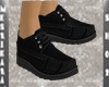 King Suede Blk Loafer