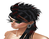 black/red mohawk