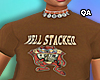 "Well Stacked" Tee F