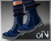 0I Denim Boots w/ Socks