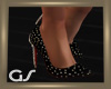 GS Black N Gold Pumps