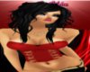 (JAZ)Sexy red corset