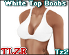 White Top Boobs Sz1