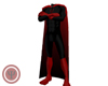 Graded Red/Black Cloak