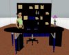 [MA] Blue Office Desk