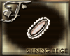 ~F~ShiningBeige Ring