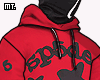 🔥. Sp5d Red Hoodie