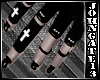 Dark Cross Gloves -F-
