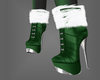Fur Boots Green