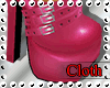 Cloth Ceyda Pumps Pink