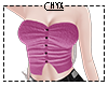 ℃ Ruched Top Pink