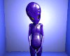 Purple Alien Statue