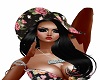 Floral Hat/Hair