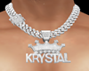 krystal chain for him