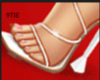 heels diamond white