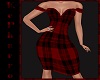 Plaid Red Dress