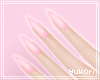 ` Pink Nails