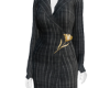 Rose Dress Suit Grey