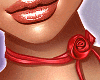 Necklace Red Roses