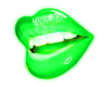 Green lips