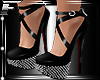 !F! Diamond black heels