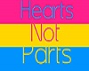 Hearts Not Parts Poster