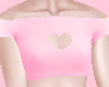 Andro Heart Crop Pink