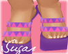 Purple Sherbert Heels