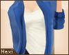 [Nx] Blue Jacket and top