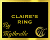 CLAIRE'S RING