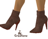 ~TDK~ Brown Suede Boots