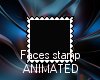 Faces stamp